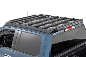 Ford F-150 Roof Rack - Rough Country - FR 40 Inch Single Row LED - Black - '15-'18